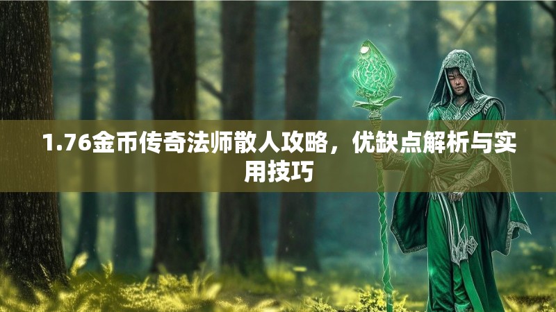 1.76金币传奇法师散人攻略，优缺点解析与实用技巧