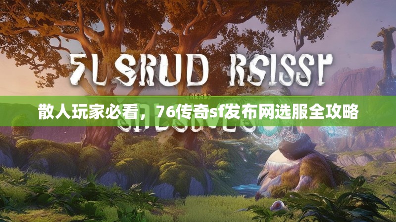 散人玩家必看，76传奇sf发布网选服全攻略
