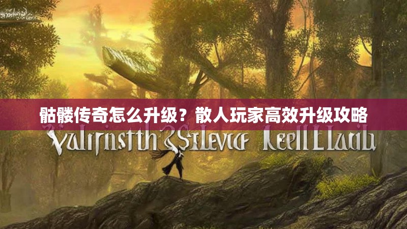 骷髅传奇怎么升级?散人玩家高效升级攻略