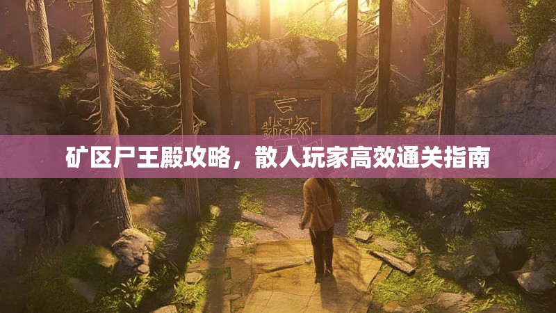 矿区尸王殿攻略，散人玩家高效通关指南