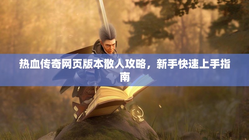 热血传奇网页版本散人攻略，新手快速上手指南