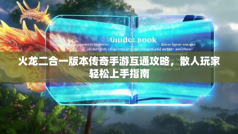 火龙二合一版本传奇手游互通攻略，散人玩家轻松上手指南