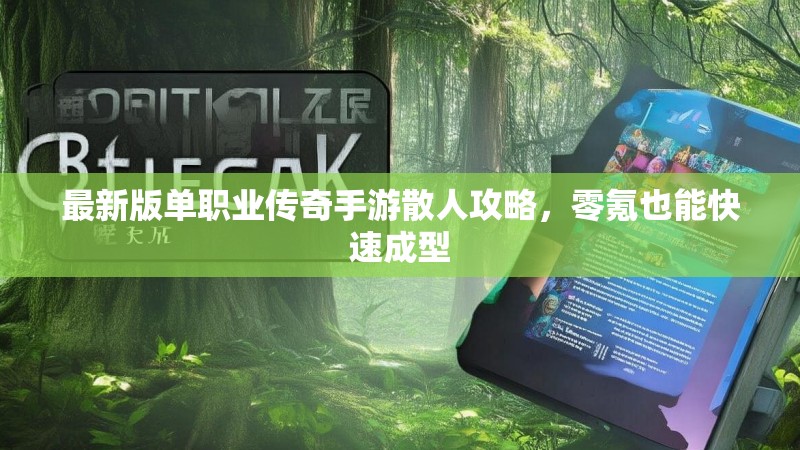 最新版单职业传奇手游散人攻略，零氪也能快速成型