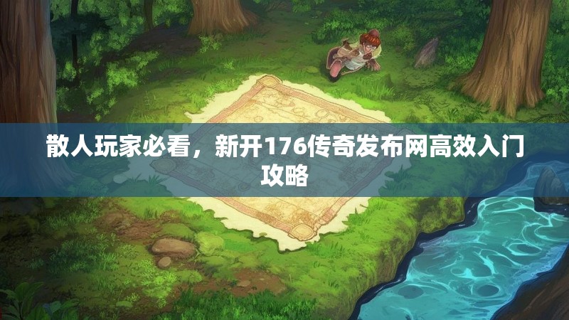 散人玩家必看，新开176传奇发布网高效入门攻略