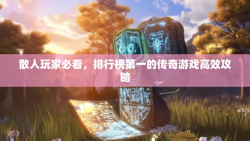 散人玩家必看,排行榜第一的传奇游戏高效攻略