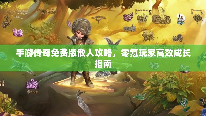 手游传奇免费版散人攻略，零氪玩家高效成长指南