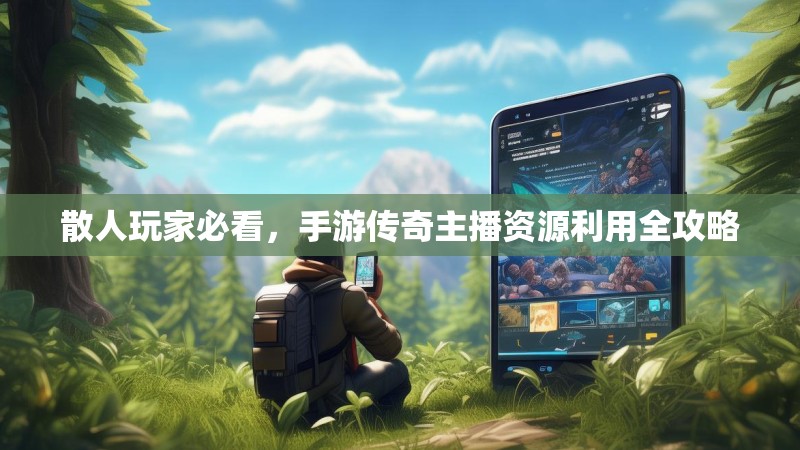 散人玩家必看，手游传奇主播资源利用全攻略