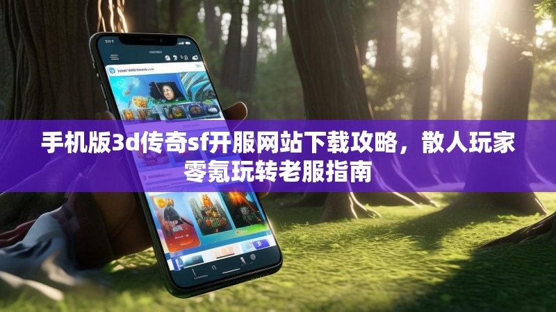 手机版3d传奇sf开服网站下载攻略，散人玩家零氪玩转老服指南