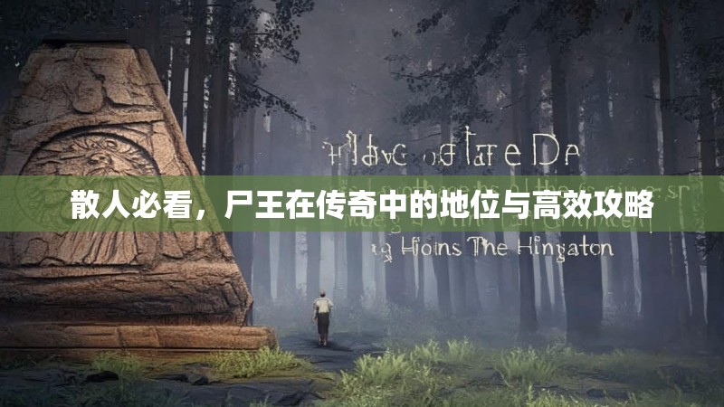 散人必看,尸王在传奇中的地位与高效攻略