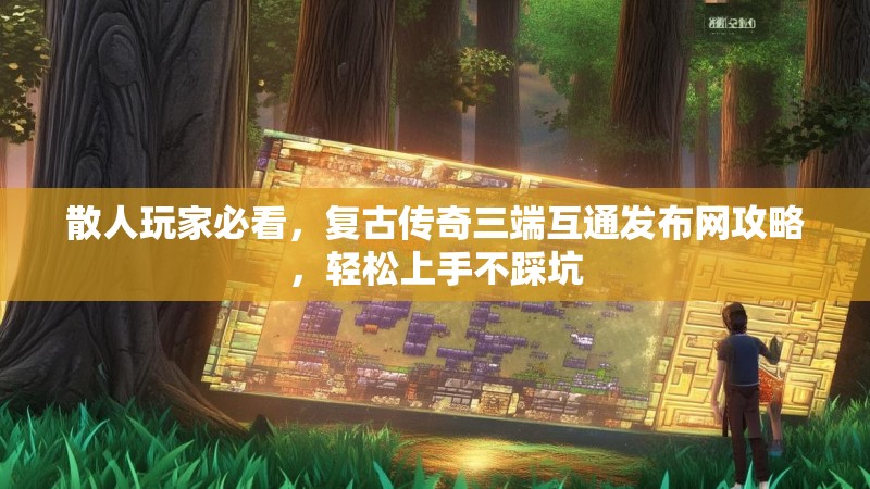 散人玩家必看，复古传奇三端互通发布网攻略，轻松上手不踩坑