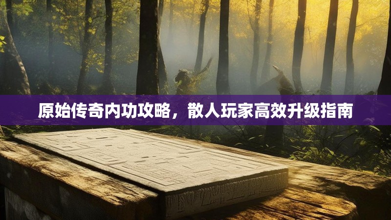 原始传奇内功攻略,散人玩家高效升级指南