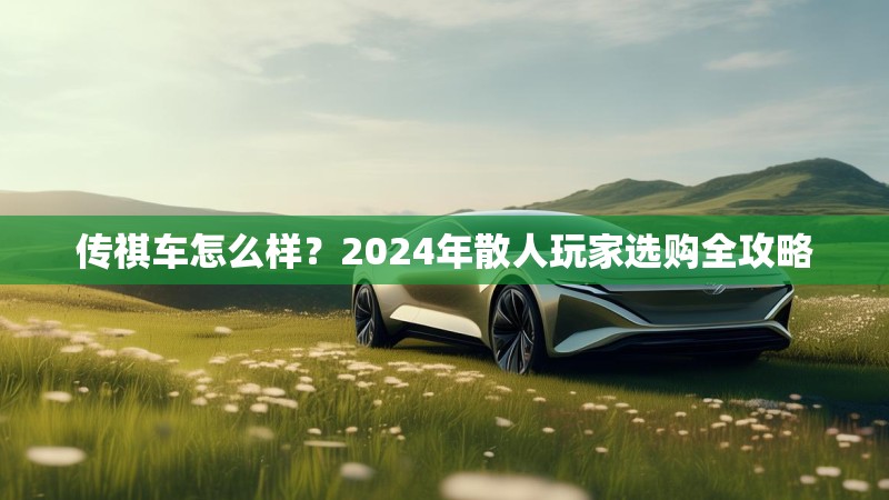 传祺车怎么样？2024年散人玩家选购全攻略
