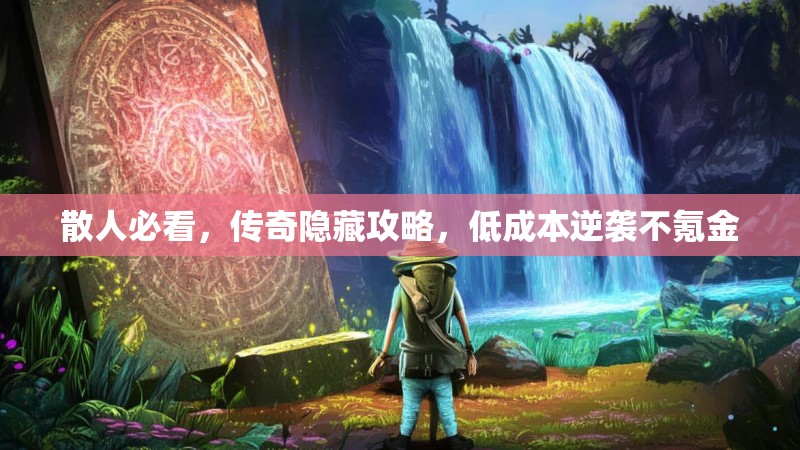 散人必看，传奇隐藏攻略，低成本逆袭不氪金