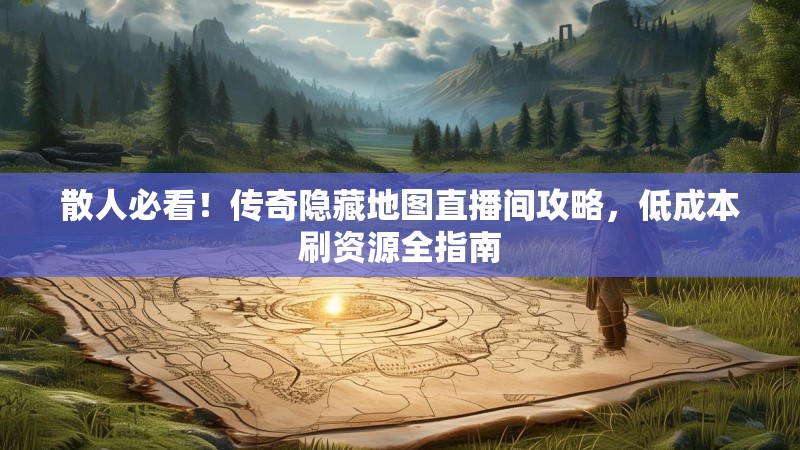 散人必看！传奇隐藏地图直播间攻略，低成本刷资源全指南