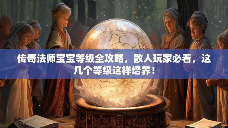 传奇法师宝宝等级全攻略，散人玩家必看，这几个等级这样培养！