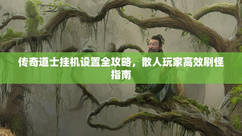 传奇道士挂机设置全攻略，散人玩家高效刷怪指南
