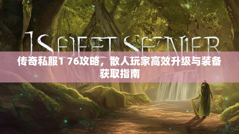传奇私服1 76攻略，散人玩家高效升级与装备获取指南