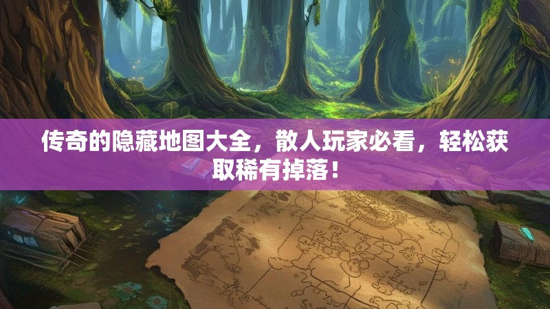 传奇的隐藏地图大全，散人玩家必看，轻松获取稀有掉落！