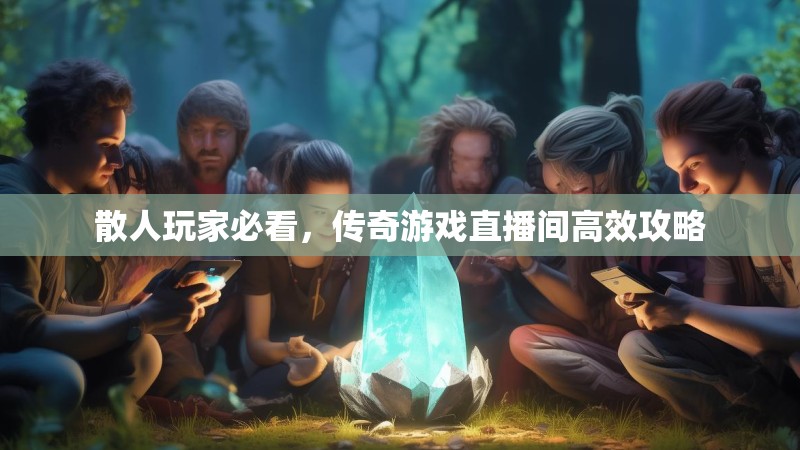 散人玩家必看，传奇游戏直播间高效攻略