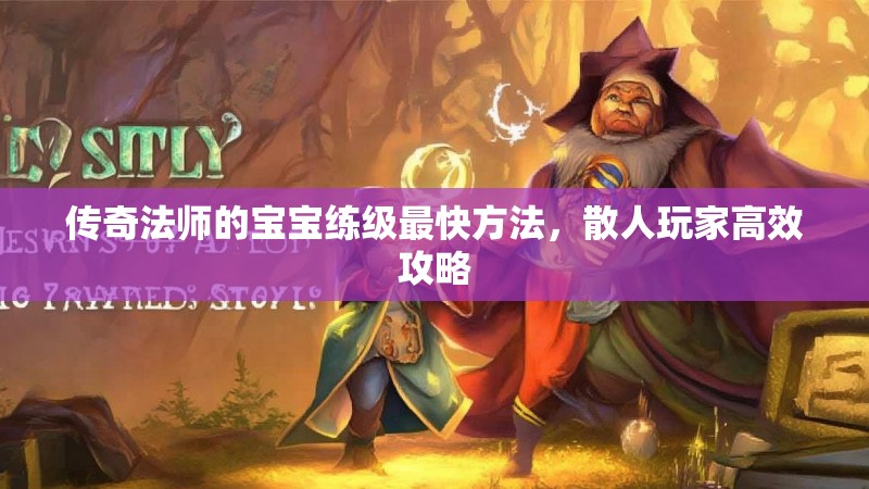 传奇法师的宝宝练级最快方法，散人玩家高效攻略