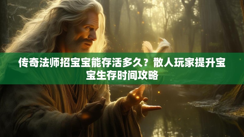 传奇法师招宝宝能存活多久？散人玩家提升宝宝生存时间攻略