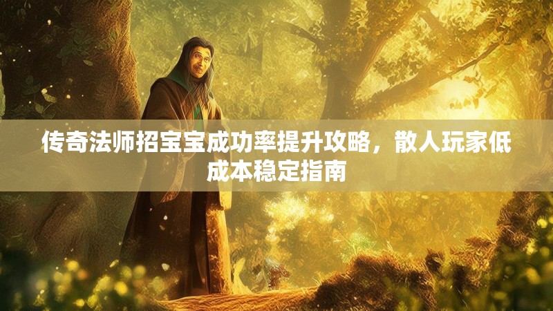 传奇法师招宝宝成功率提升攻略,散人玩家低成本稳定指南
