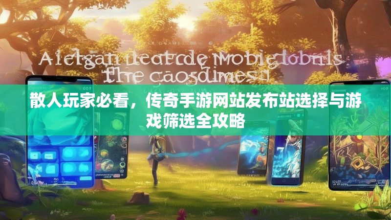 散人玩家必看，传奇手游网站发布站选择与游戏筛选全攻略