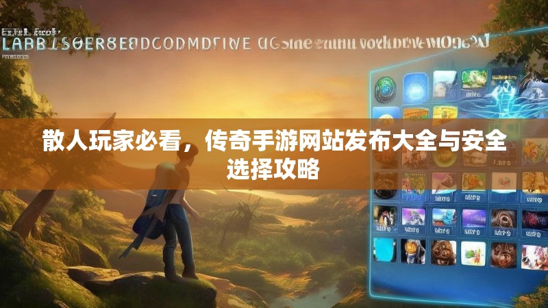 散人玩家必看，传奇手游网站发布大全与安全选择攻略
