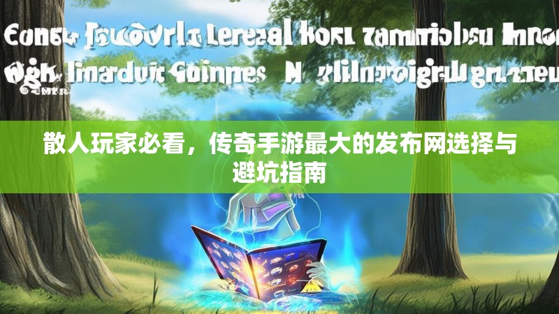 散人玩家必看,传奇手游最大的发布网选择与避坑指南
