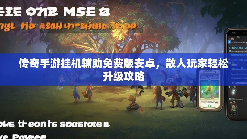 传奇手游挂机辅助免费版安卓，散人玩家轻松升级攻略