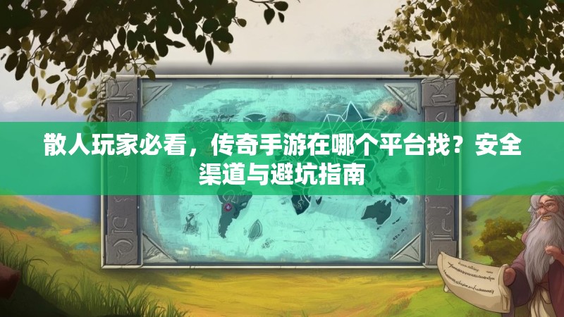 散人玩家必看，传奇手游在哪个平台找？安全渠道与避坑指南