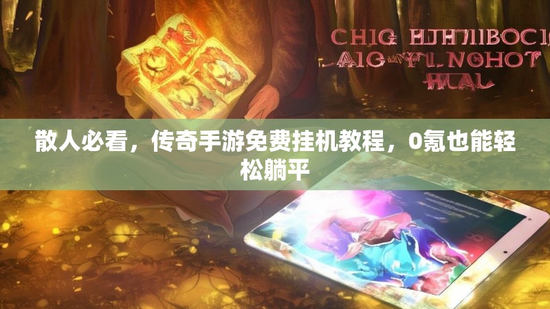 散人必看，传奇手游免费挂机教程，0氪也能轻松躺平