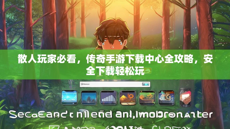 散人玩家必看，传奇手游下载中心全攻略，安全下载轻松玩