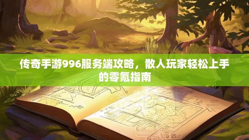 传奇手游996服务端攻略，散人玩家轻松上手的零氪指南