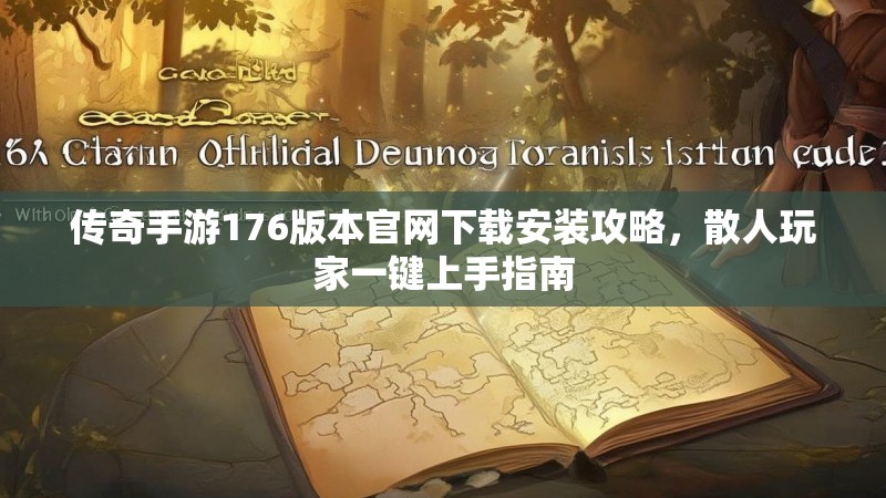 传奇手游176版本官网下载安装攻略,散人玩家一键上手指南