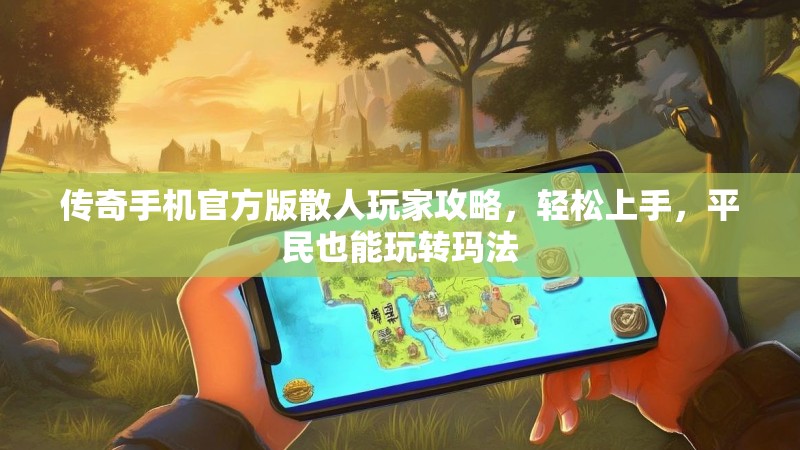 传奇手机官方版散人玩家攻略，轻松上手，平民也能玩转玛法