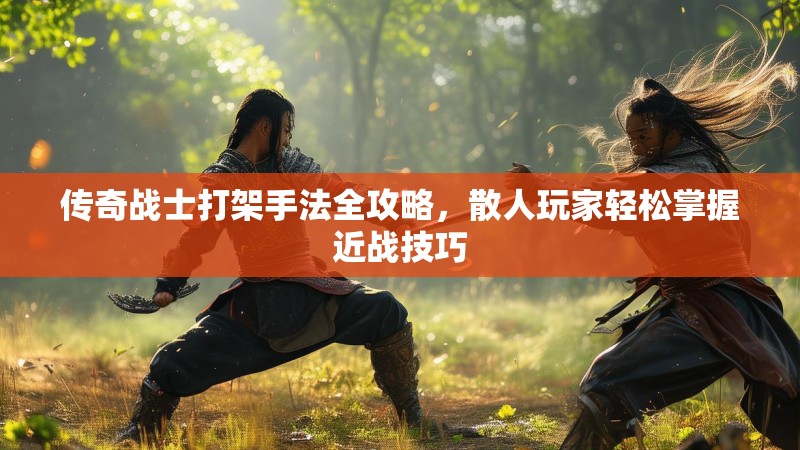 传奇战士打架手法全攻略，散人玩家轻松掌握近战技巧
