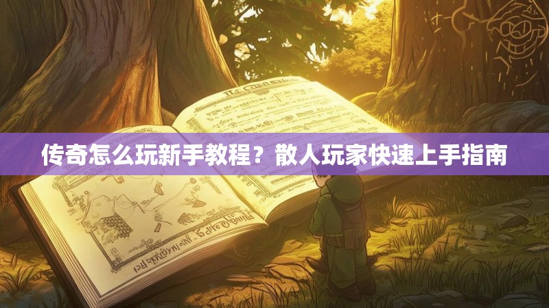 传奇怎么玩新手教程？散人玩家快速上手指南