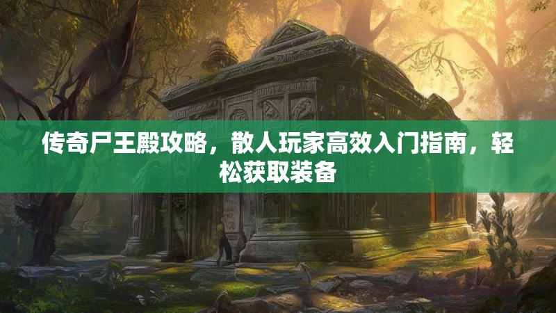 传奇尸王殿攻略，散人玩家高效入门指南，轻松获取装备