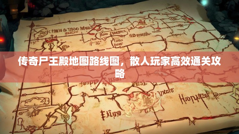 传奇尸王殿地图路线图，散人玩家高效通关攻略