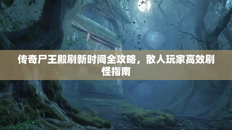 传奇尸王殿刷新时间全攻略，散人玩家高效刷怪指南