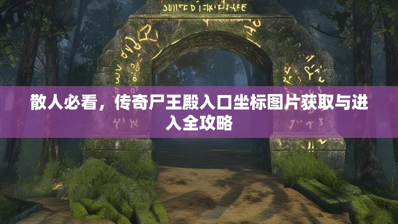 散人必看，传奇尸王殿入口坐标图片获取与进入全攻略