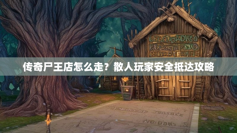 传奇尸王店怎么走？散人玩家安全抵达攻略