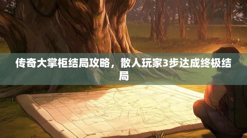 传奇大掌柜结局攻略，散人玩家3步达成终极结局