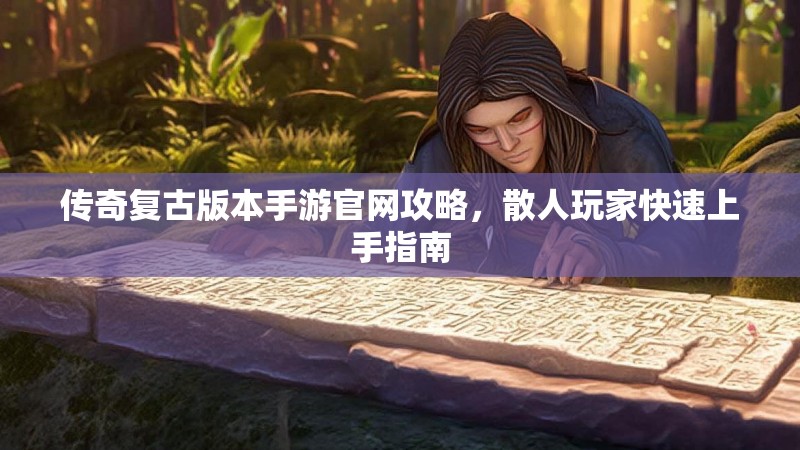 传奇复古版本手游官网攻略，散人玩家快速上手指南