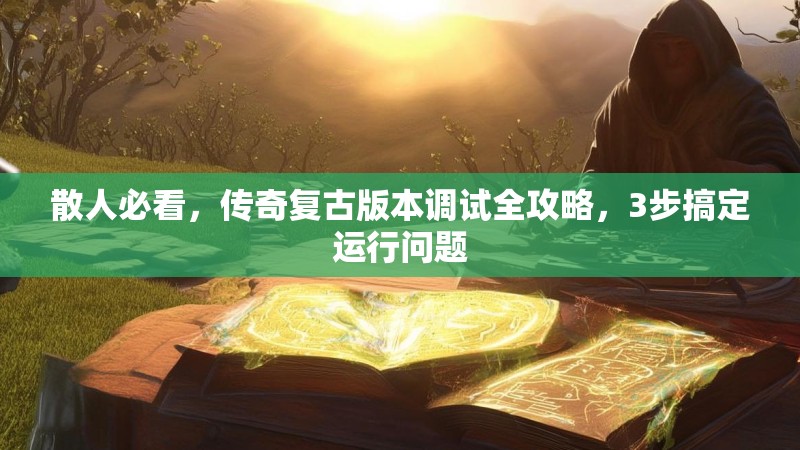 散人必看，传奇复古版本调试全攻略，3步搞定运行问题