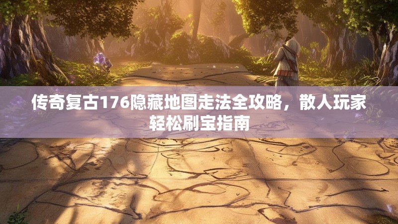 传奇复古176隐藏地图走法全攻略，散人玩家轻松刷宝指南