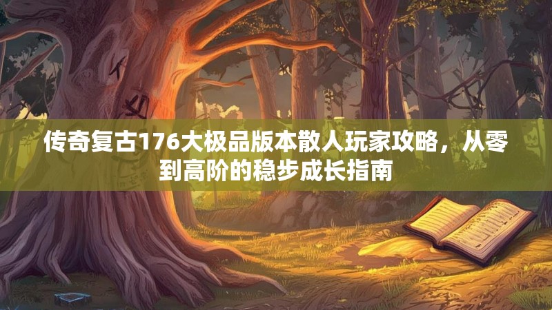 传奇复古176大极品版本散人玩家攻略，从零到高阶的稳步成长指南