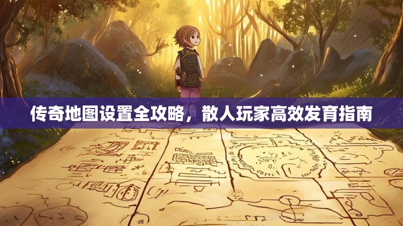 传奇地图设置全攻略,散人玩家高效发育指南