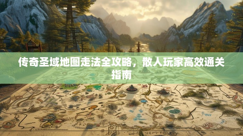 传奇圣域地图走法全攻略，散人玩家高效通关指南